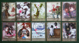 Goede Doelen Zegels XMAS Weihnachten NVPH 2306-2315 (Mi 2254-2263) 2004 Gestempeld / USED NEDERLAND / NIEDERLANDE - Used Stamps