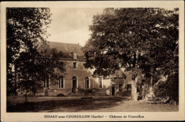 CPA Dissay Sous Courcillon Sarthe, Chateau De Courcillon - Andere & Zonder Classificatie