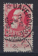 GROVE BAARD Nr. 74 Met ZELDZAME Sterstempel DAVERDISSE , Details En Staat Zie 2 Scans !  LOT 314 - 1905 Barbas Largas