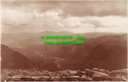R513543 Glen Dee From Ben Muich Dhui The Cairngorms. Valentine. RP - Monde