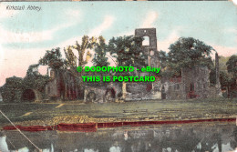 R513875 Kirkstall Abbey. Postcard. 1908 - Monde