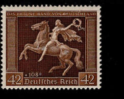 Deutsches Reich 671 Das Braune Bandt MLH Falz * - Neufs