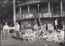 Italia 1960, Scena Di Una Tipica Scampagnata Italiana, Fotografia Vintage, Photo - Lugares