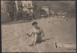 Liguria 1950, Panorama Di Paese Da Identificare, Fotografia Vintage  - Lieux