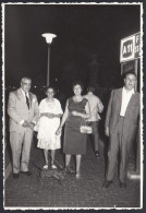 Montecatini Terme 1950, Passeggiata Di Notte Con Cagnolino, Foto Vintage  - Lugares