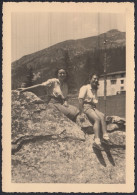 Ceresole Reale (TO) 1947 - Donne Vicino Un Rifugio - Foto - Vintage Photo - Lieux