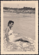 Varazze (SV) 1947 - Donna In Costume Da Bagno - Foto - Vintage Photo - Lieux