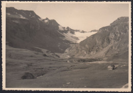 Valle D'Aosta 1940 - Ghiacciaio Rosa Dei Banchi - Foto - Vintage Photo - Places
