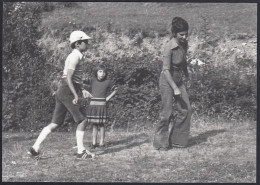 Valle D'Aosta 1977 - Il Gioco Della Rubabandiera - Foto - Vintage Photo - Places