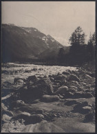 Valle D'Aosta 1960 - Veduta Caratteristica - Foto Epoca - Vintage Photo - Places
