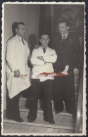 Italia 1950, Ristorante, Camerieri, Cliente, Foto Epoca, Vintage Photo - Lugares