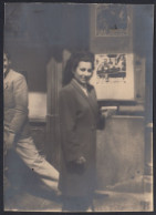 Torino 1947, Donna Con Abito Elegante In Corso Vittorio Emanuele, Foto - Places