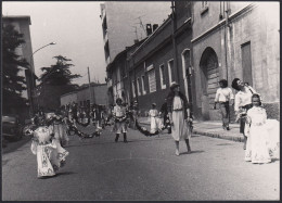 Legnano 1977 - Palio - Corteo Storico - Fotografia Epoca - Vintage Photo - Places