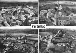 Verteillac * Souvenir De La Commune * Cp 4 Vues - Other & Unclassified