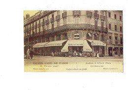 21 - DIJON - Côte D'Or - Reproduction Grand Café De Paris Académie De Billards Hénin BIère De Lorraine Xertigny SOupers - Dijon