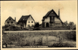 CPA Westende Westflandern, Cottages Masako, Chantecler Et La Bourrasque - Sonstige & Ohne Zuordnung