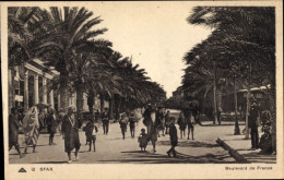 CPA Sfax Tunesien, Boulevard De France - Túnez