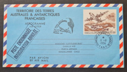 TAAF,  Aérogramme N°1 Oblitéré De Terre Adélie Le 11/11/1994. - Covers & Documents