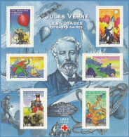 France 2005 Héros De Romans De L écrivain Jules Verne Bloc Feuillet N°85 Neuf** - Neufs