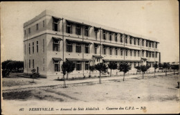 CPA Ferryville Tunesien, Sidi-Abdallah-Arsenal, Militärarbeiterkaserne - Túnez