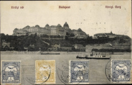 CPA Budapest Ungarn, Königliche Burg - Hongrie