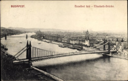 CPA Budapest Ungarn, Elisabeth-Brücke - Hungary