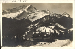CPA Garmisch Partenkirchen In Oberbayern, Alpspitze, Waxenstein, Hütte - Autres & Non Classés