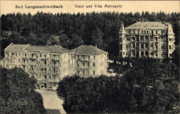 CPA Langenschwalbach Bad Schwalbach Im Taunus, Hotel, Villa Metropole - Autres & Non Classés