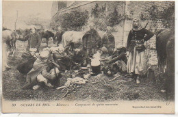 Guerre 14-18 - RIBECOURT  - Campement De Spahis Marocains - Guerre 1914-18