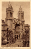 CPA Tunis Tunesien, Kathedrale - Tunisie