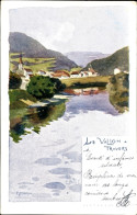 Artiste CPA Travers Val De Travers Kanton Neuchatel, Le Vallon - Andere & Zonder Classificatie