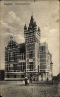 CPA Edegem Edeghem Flandern Antwerpen, Rathaus - Autres & Non Classés
