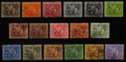 PORTUGAL  -   1953.  LOT De 17 Oblitérés.   Sceau Du Roi Denis - Used Stamps