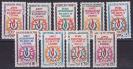 Séries Coloniales1968 Droits De L'homme 9 Timbres Qualité:** Cote:162 - Non Classés