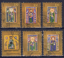 Ungarn 2006 - Emailmalerei, Nr. 5125 - 5130, Gestempelt / Used - Used Stamps