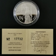 100 FRANCS ARGENT BE 1993 LA LIBERTE GUIDANT LE PEUPLE FRANCE / SANS COFFRET / PROOF SILVER - 100 Francs