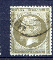 060524 FRANCE EMPIRE N° 19    Oblitéré - 1862 Napoleon III