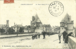 86  CHATELLERAULT - LE PONT HENRI IV ET LES TOURS (ref 7988) - Chatellerault