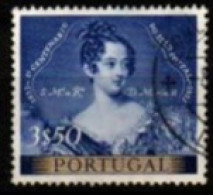 PORTUGAL  -   1953.  Y&T N° 801 Oblitéré .    Reine Dona Maria II - Oblitérés