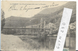 LAISSEY  Le  Pont Suspendu Sur Le Doubs ( Pionnière) - Other & Unclassified