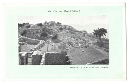 Israel - Edition De La   Chocaterie  D'aiguebelle - Ruines De L'eglise Du Tabor - Israel