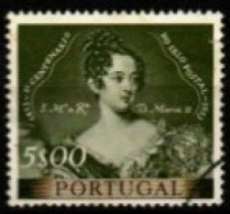 PORTUGAL  -   1953.  Y&T N° 803 Oblitéré .    Reine Dona Maria II - Oblitérés