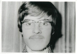 Portrait Anonymous Person Photo Format 7 X 10 Cm Man Germany Dresden Glasses Moustache - Anonieme Personen