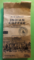 Sachet Emballage De Café Illustré Moto,  The Great Indian Coffee, Kerala India , Leens Exports - Autres & Non Classés
