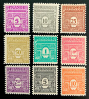 1944 FRANCE - SERIE ARC DE TRIOMPHE - NEUF** - Unused Stamps