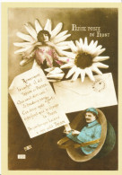 Hommage Aux Combattants 14-18 - Carte Postale En Circulation Durant La Grande Guerre - Sellos (representaciones)