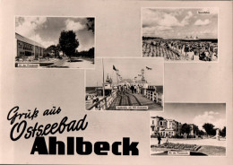 H2458 - Ahlbeck MBK - Seebrücke - Erwin Hempel Handabzug - Usedom