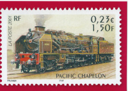 Les Légendes Du Rail - Pacific Chapelon - Postzegels (afbeeldingen)