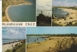 CPSM PLOUNEOUR TREZ  L' ANSE DE KERURUS ET BEG GROAS - Other & Unclassified