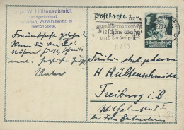 Europa - Deutschland-Drittes Reich - Postkarte    1936 - Guerre 1939-45